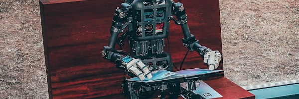 Artificial intelligence and machine learning technology concept with glowing neural network visualization